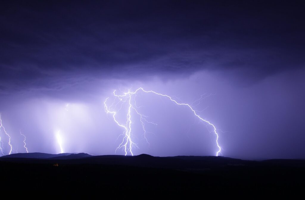 flash, thunderstorm, ore mountains, nature, lightning, storm, stormy weather, weather, sky, night sky, night, flash of lightning, dark, summer thunderstorm, electricity, thunder, clouds, rain